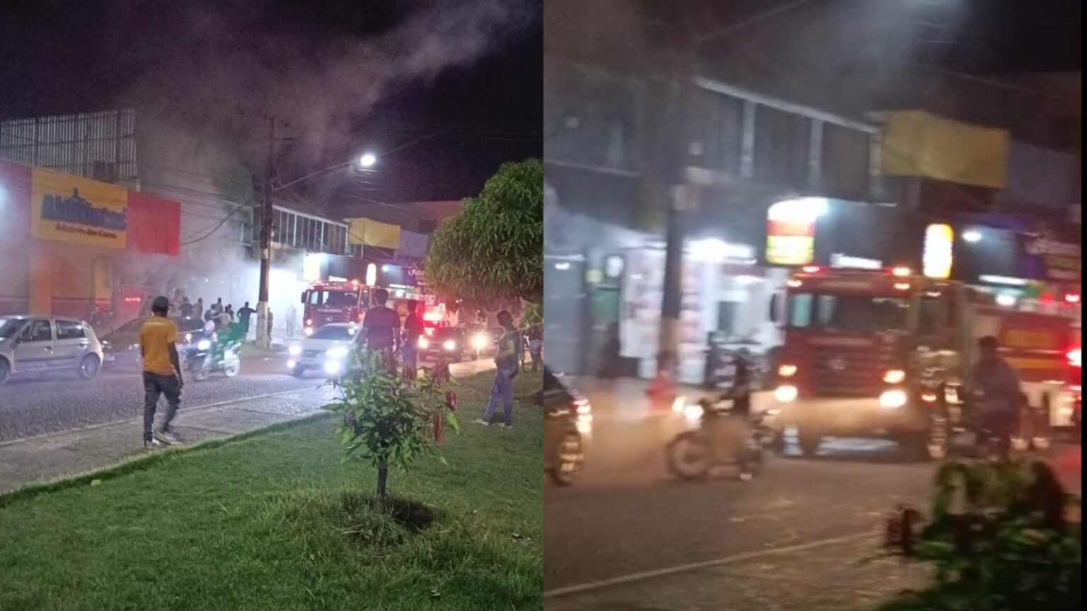VÍDEO: Incêndio atinge loja de confecções na Folha 28, em Marabá