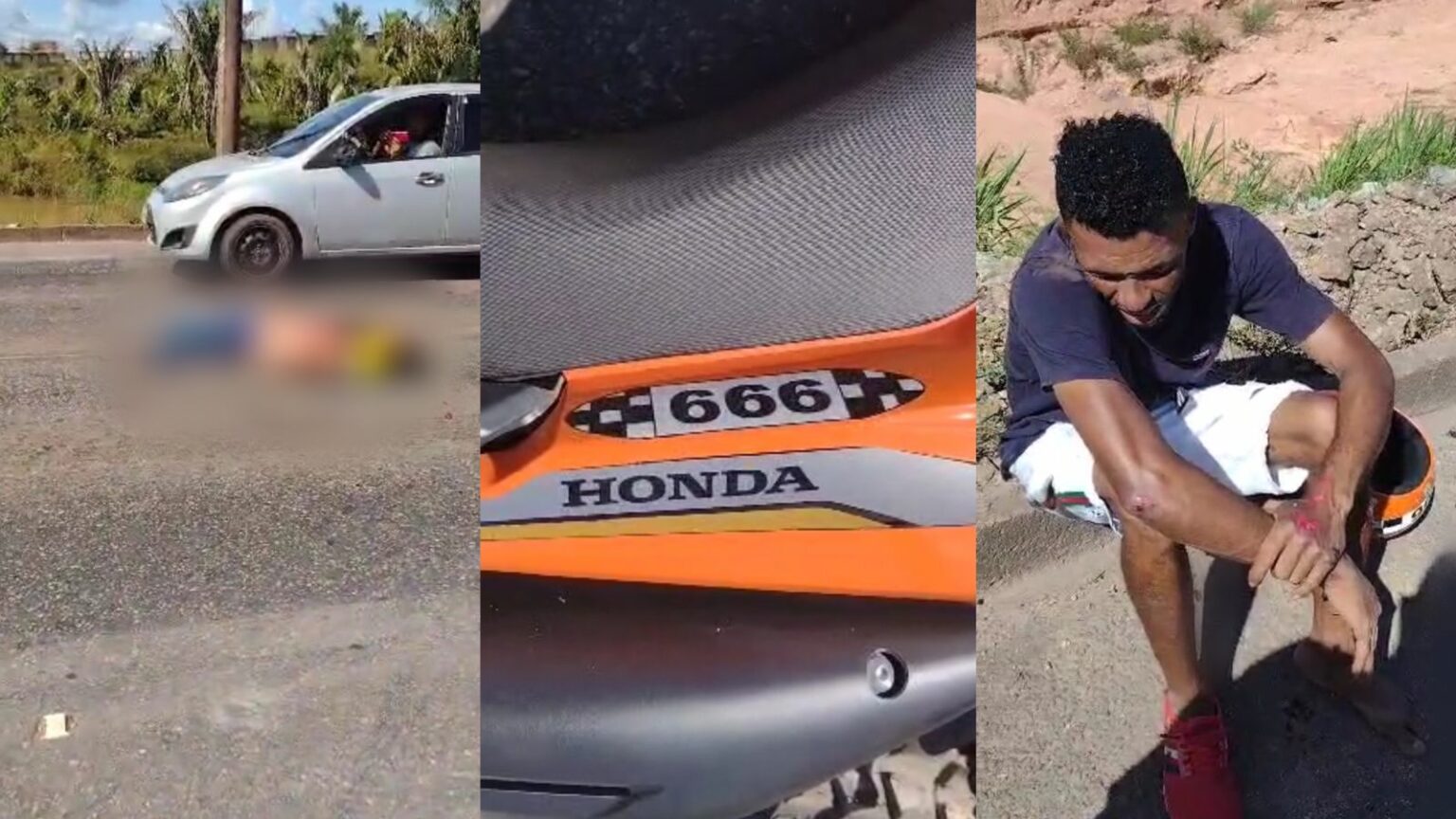 Mototaxista morre atropelado por carreta na BR-222, em Marabá