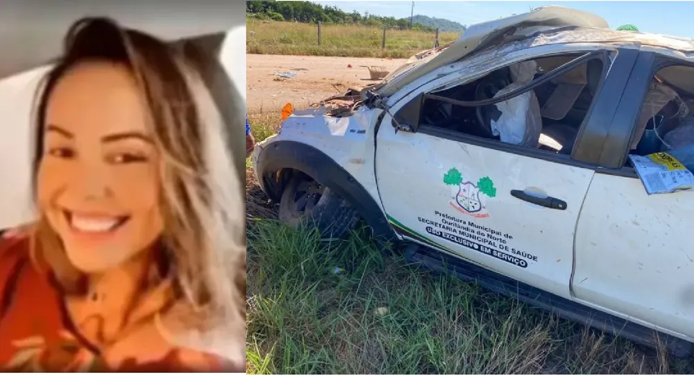 Secretária de Saúde dirigia caminhonete da prefeitura no momento de acidente fatal
