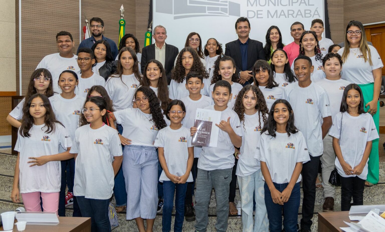 Vereadores mirins apresentam sugestões de melhorias para escolas em Marabá
