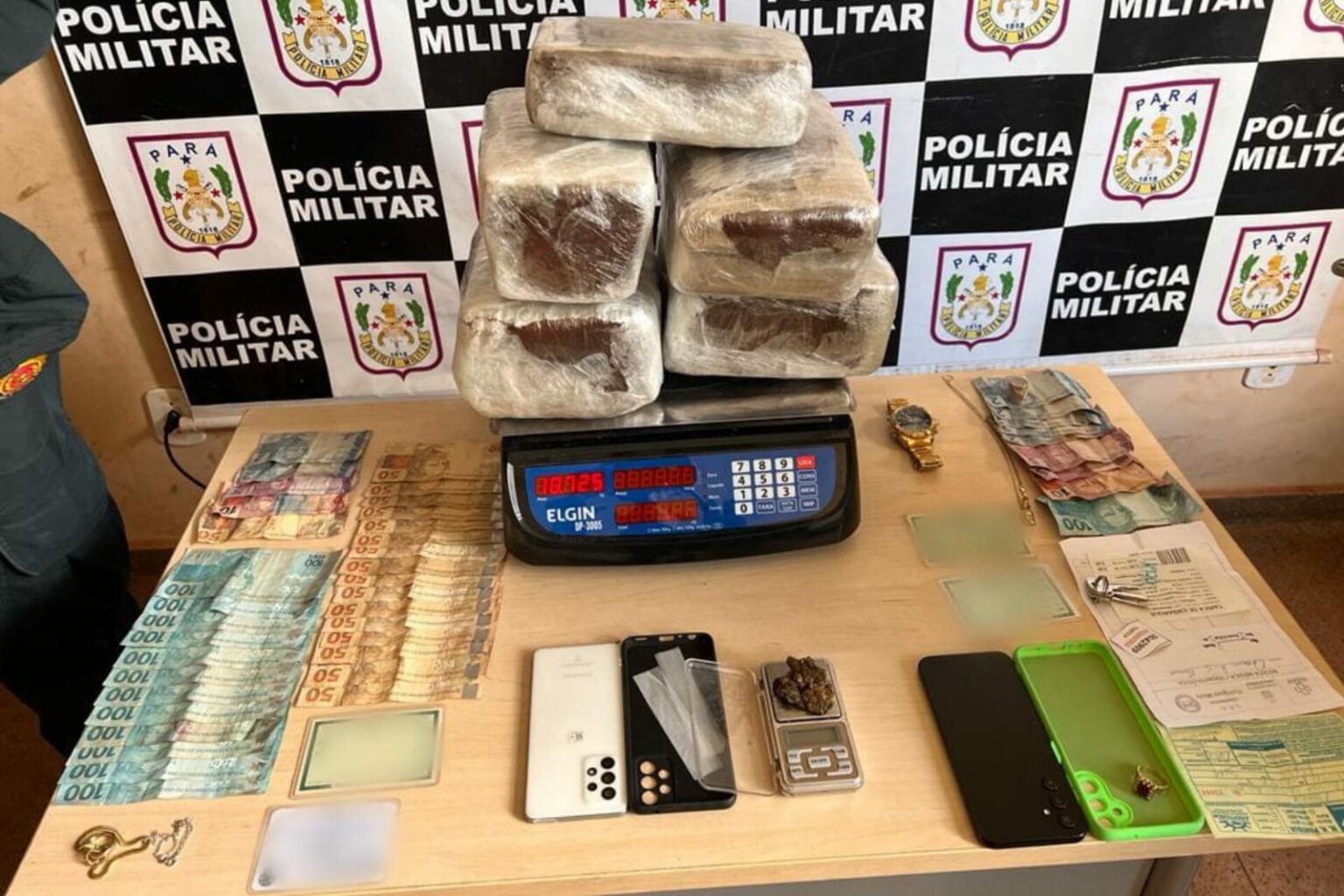 PM captura foragido da Justiça e apreende drogas no Pará
