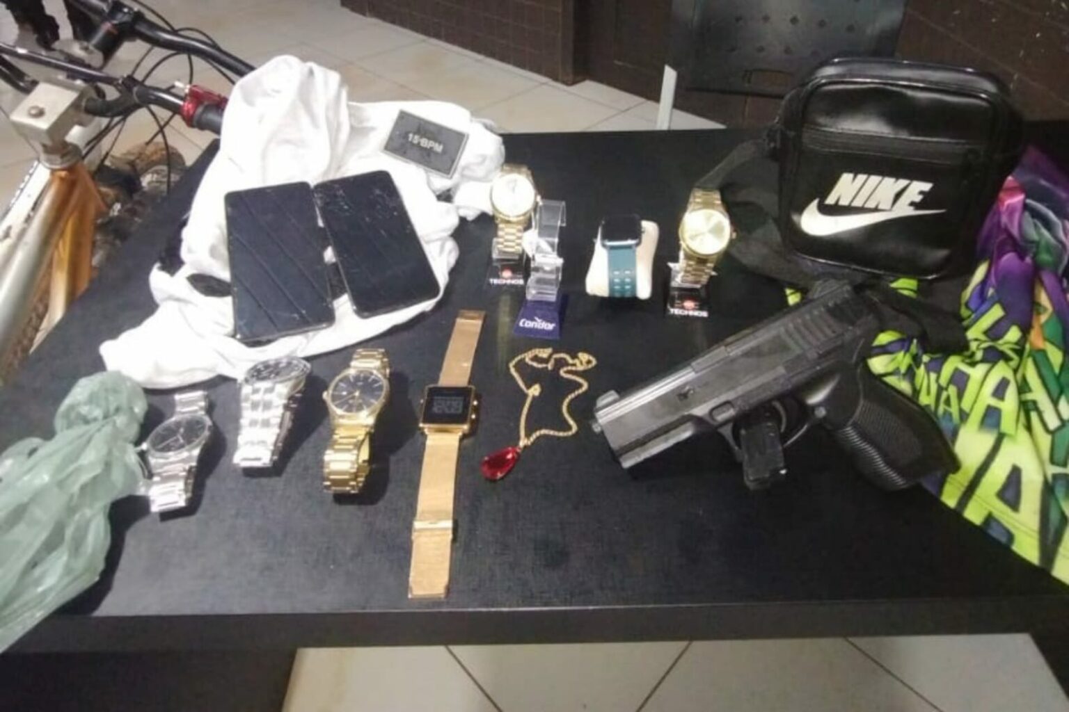 PM prende suspeito e recupera itens roubados no Pará