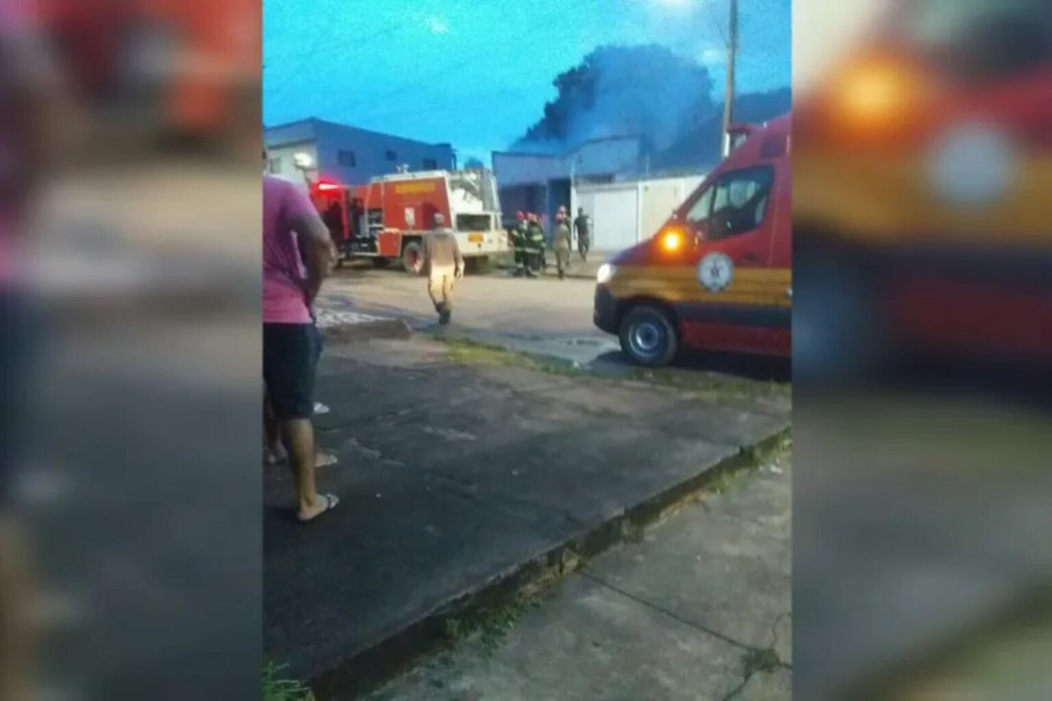 Casa pega fogo no Pará