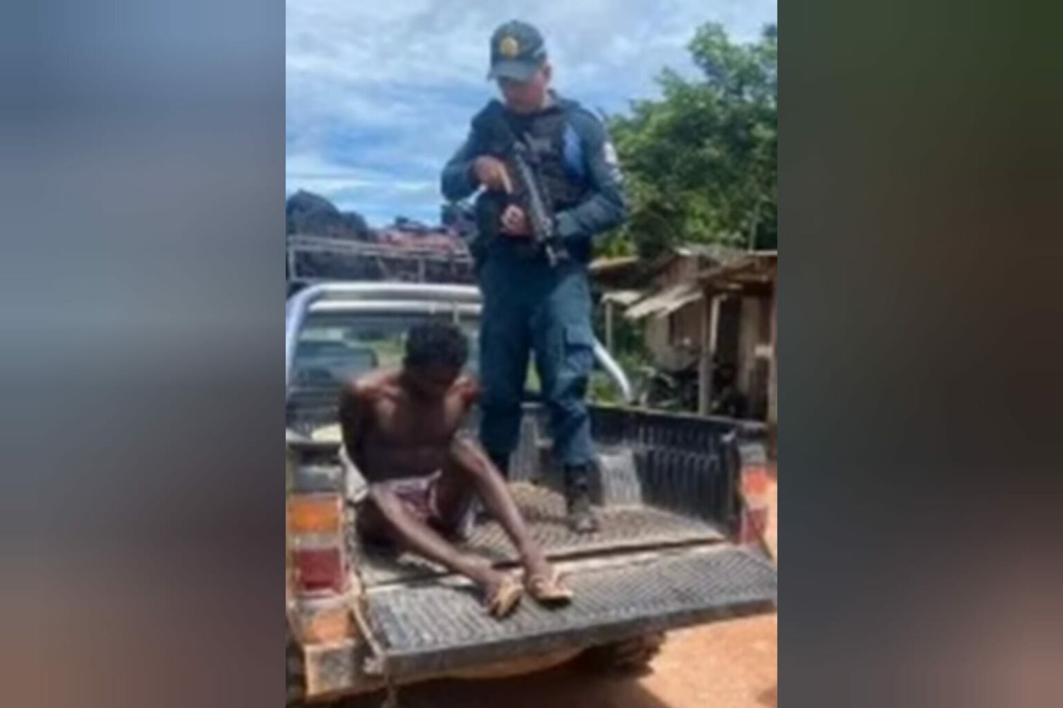 Homem é preso após ameaçar moradores no Pará