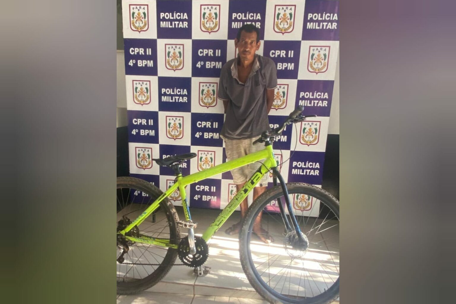 Homem é preso por furto de bicicleta em Marabá