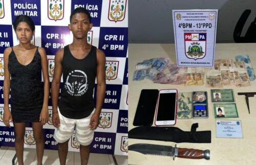 Casal é preso por tráfico de drogas em Marabá