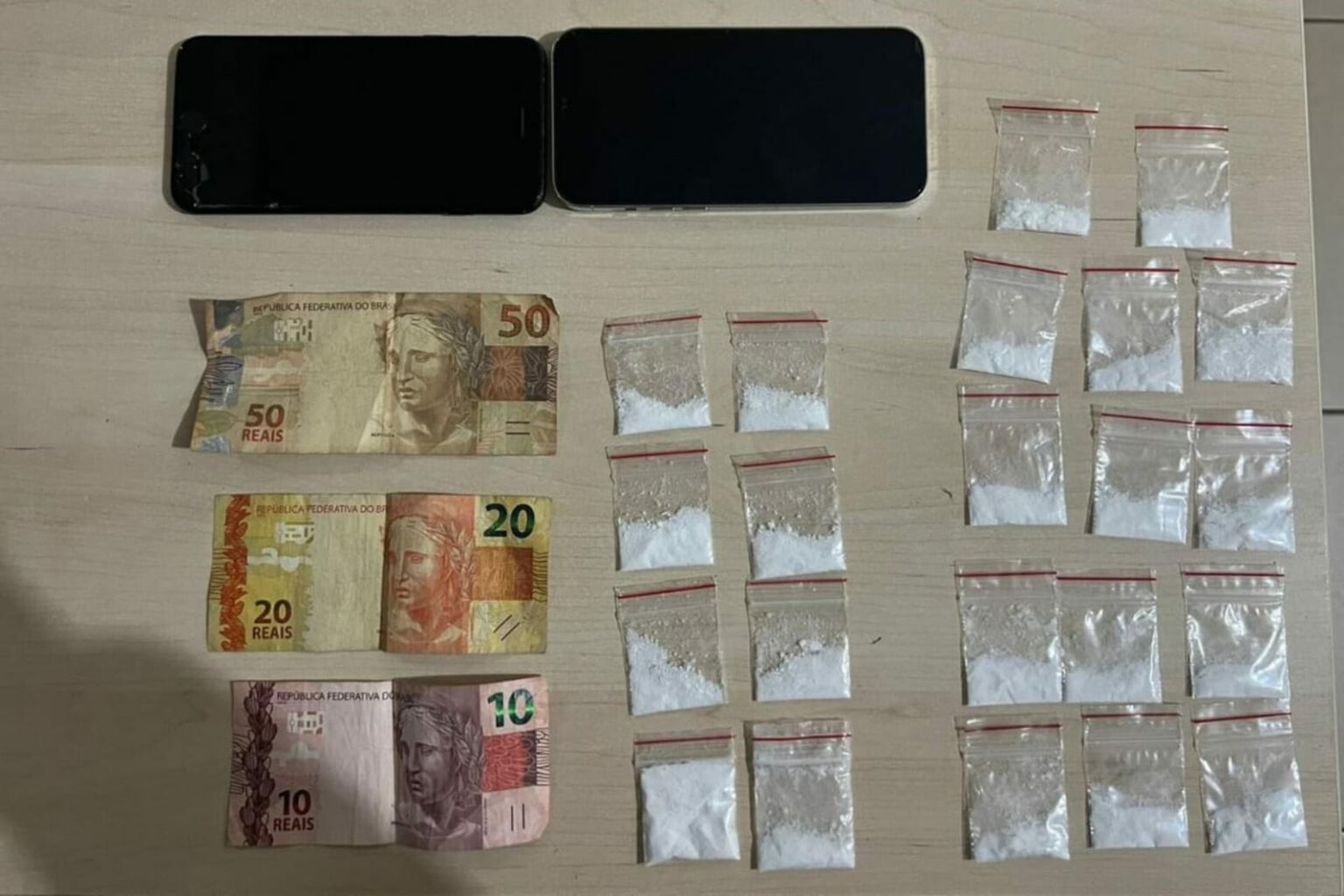 PM prende dupla por tráfico de drogas em Conceição do Araguaia