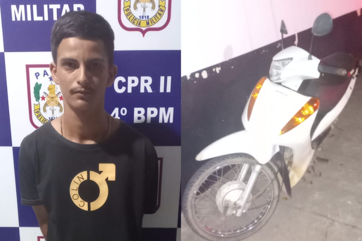 Jovem é preso ao ser flagrado com veículo roubado em Marabá