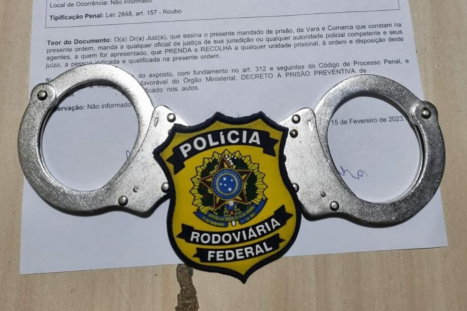 PRF prende homem procurado pela justiça por roubo em Marabá