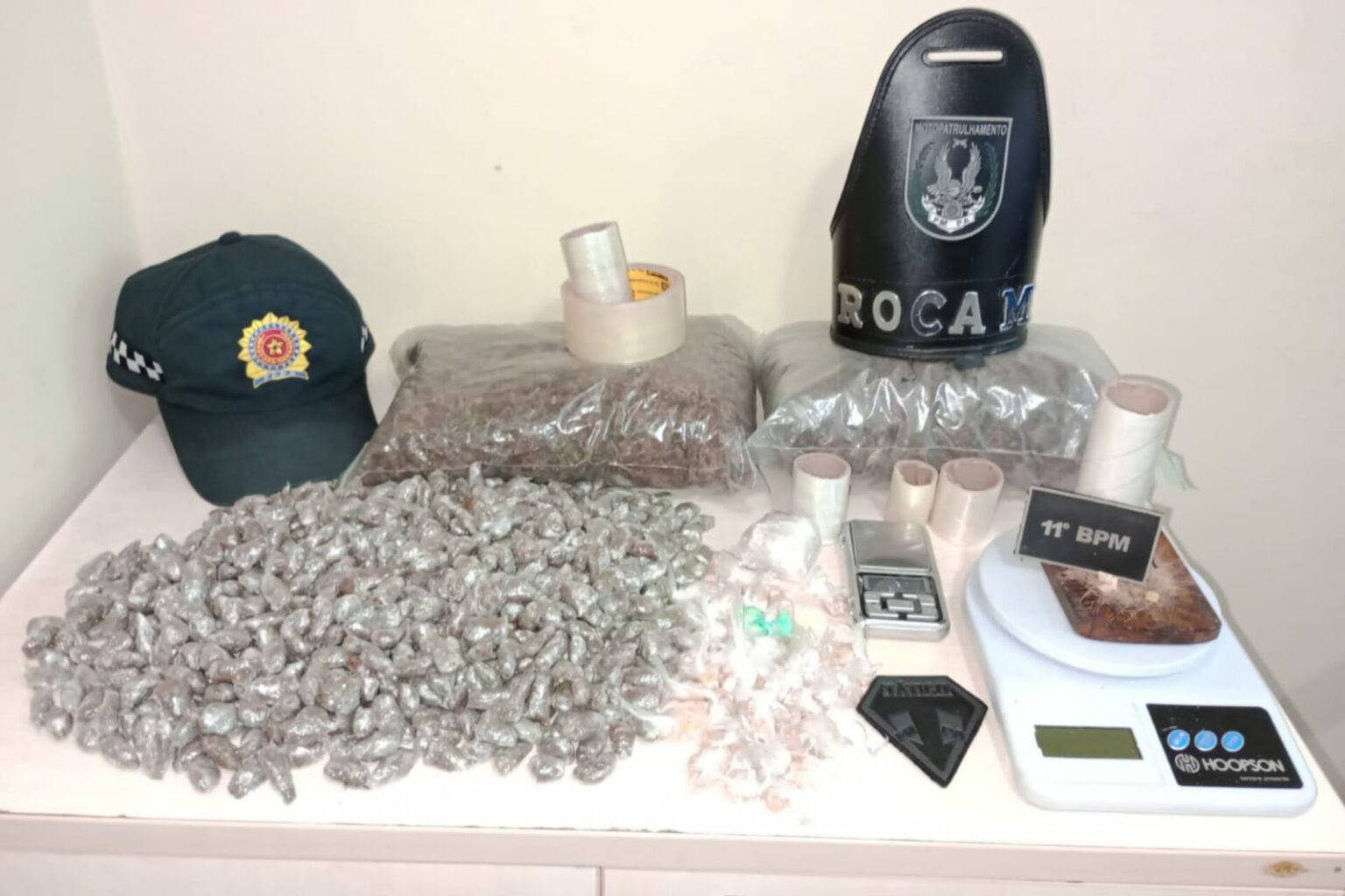 PM prende dupla com mais de 700 porções de drogas no Pará