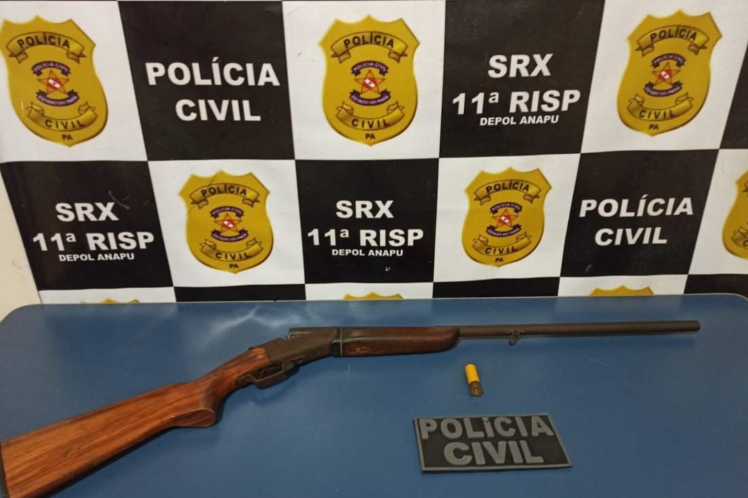 Homem é preso por homicídio qualificado e porte ilegal de arma de fogo no Pará