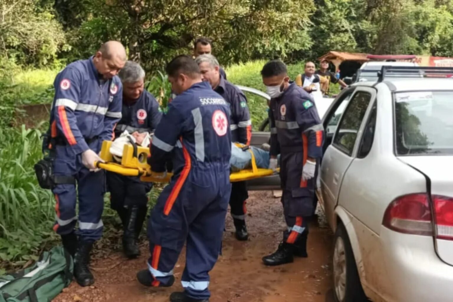 Colisão entre dois veículos deixa uma pessoa ferida no Pará
