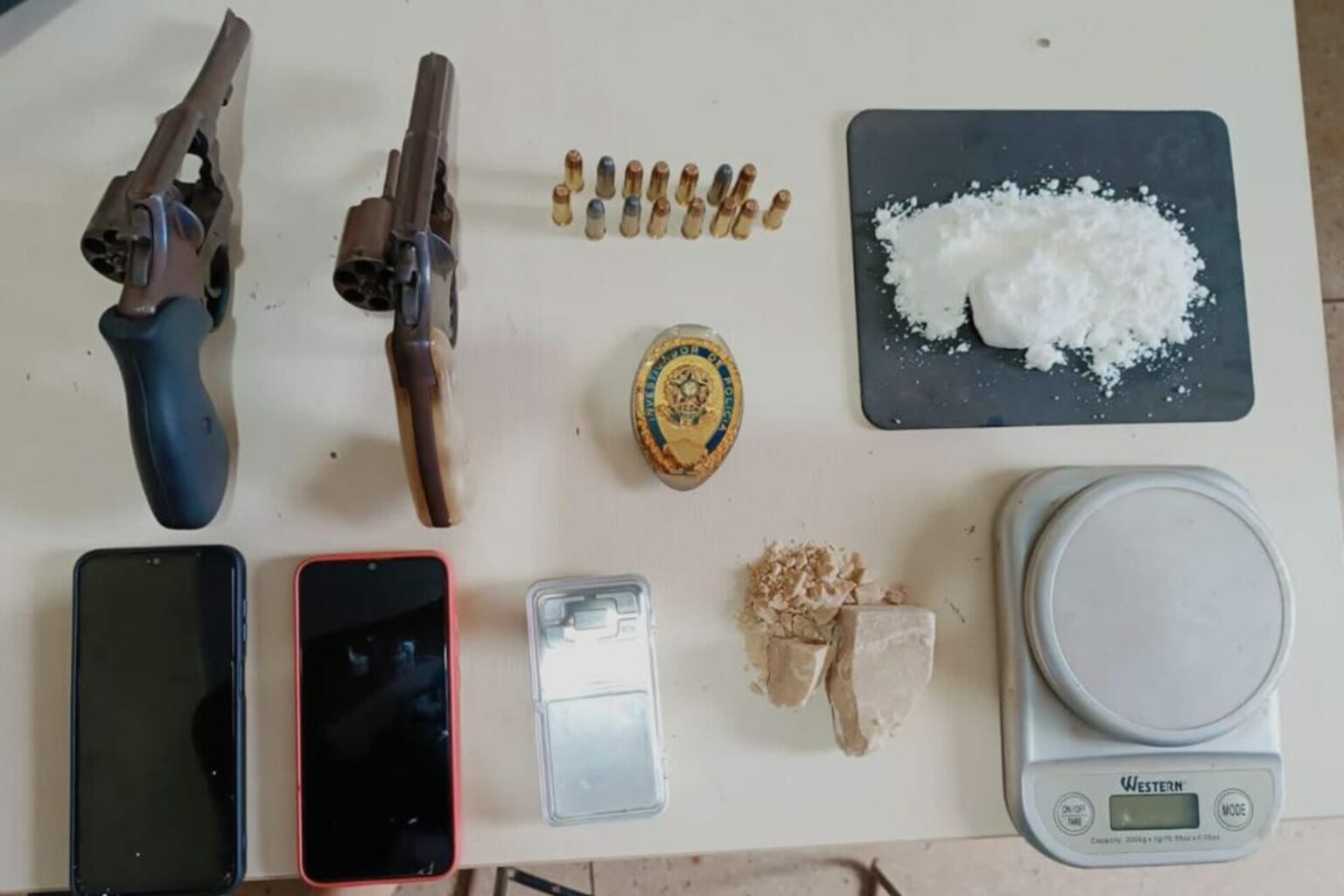 Casal é preso com drogas e armas de fogo em Novo Repartimento