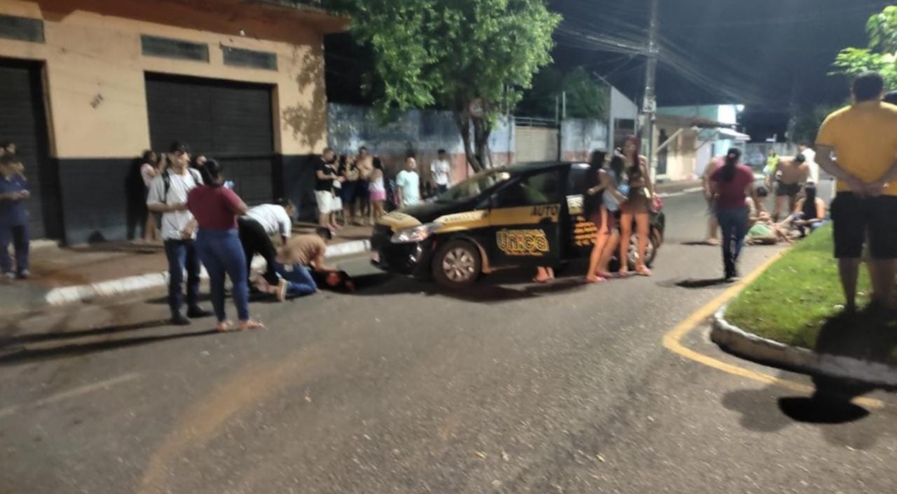 Caminhonete bate em carro de autoescola e deixa 5 feridos em Paragominas