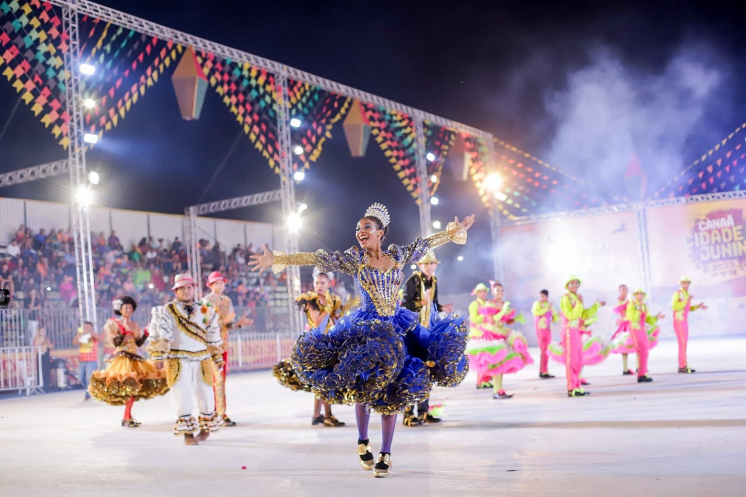 Canaã Cidade Junina encanta com Concurso Municipal de Quadrilhas