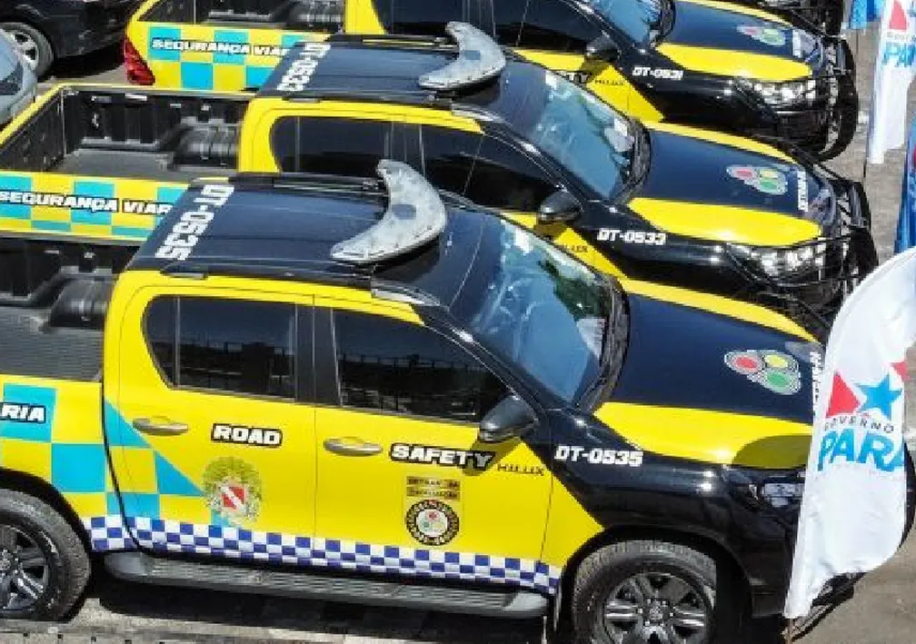 ‘Road Safety’: viaturas do Detran do Pará são adesivadas em inglês para COP