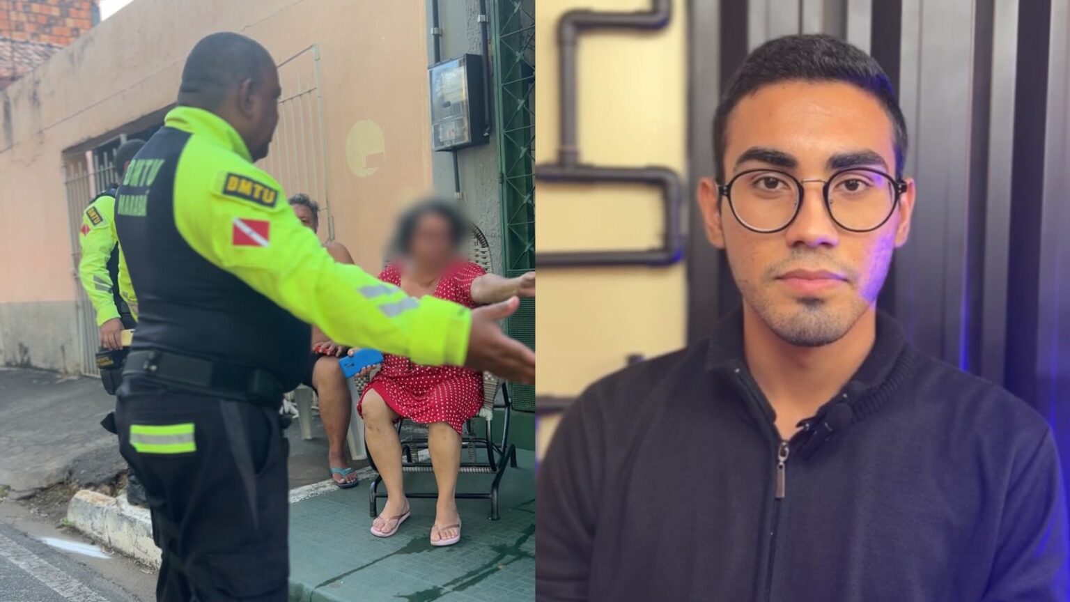 Influencer denuncia sinalização irregular e enfrenta ameaças de casal em Marabá