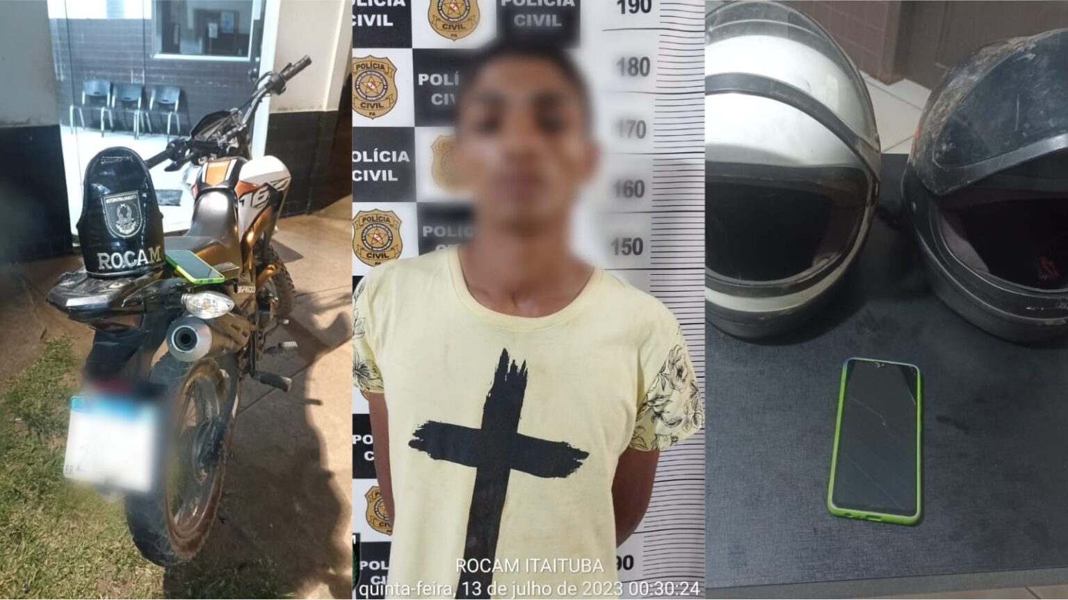 Homem é preso suspeito de roubar celular no sudoeste do Pará