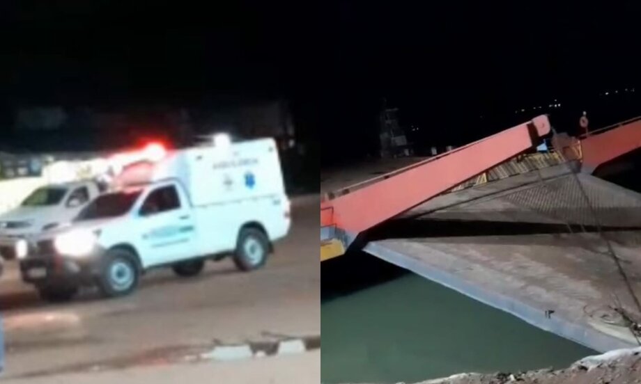 Ambulância com paciente em estado grave não consegue atravessar balsa no Pará