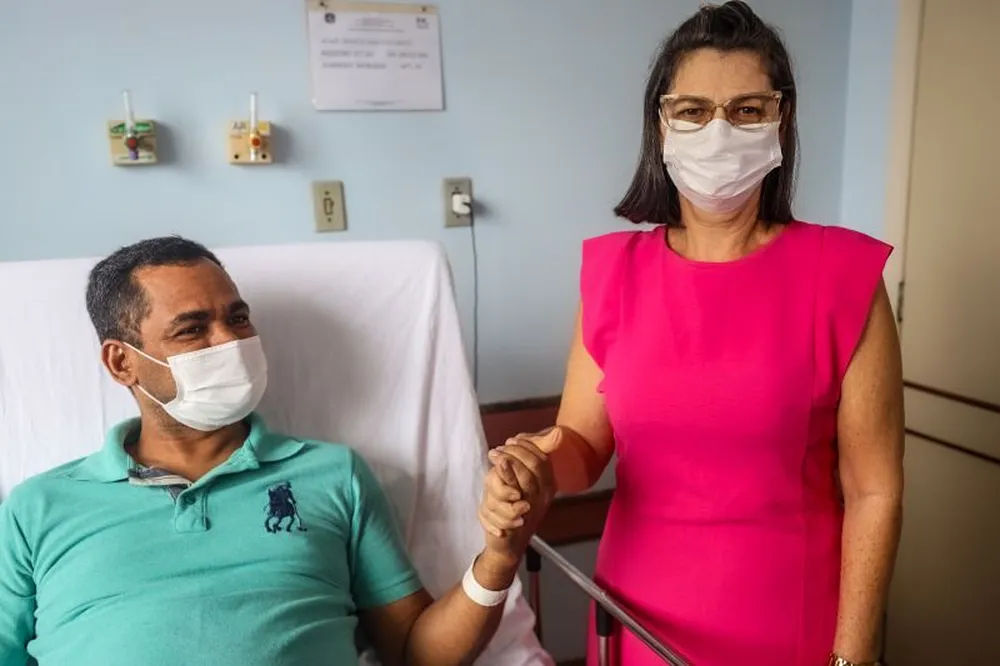 Sogra doa rim para genro em hospital público no Pará