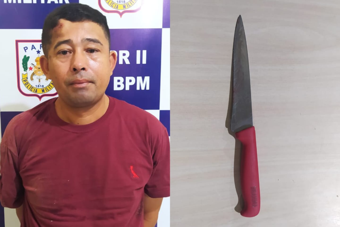 Homem é esfaqueado e suspeito é detido pela PM na “Coca Cola” em Marabá