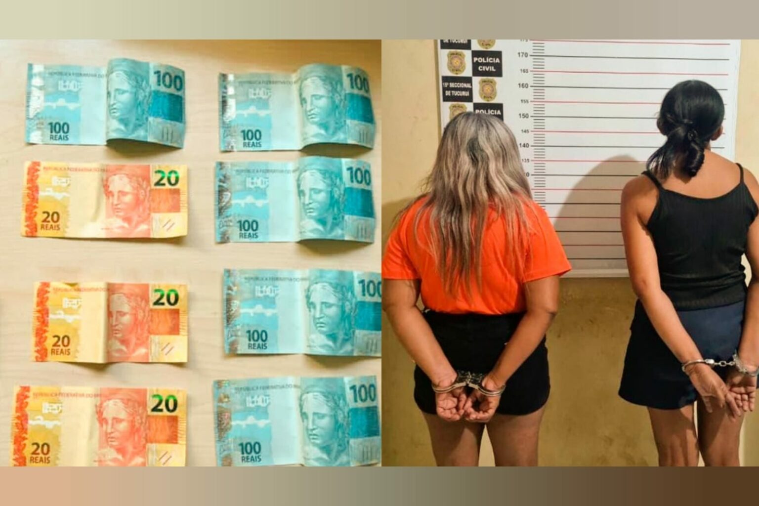 Mulheres são presas em flagrante por furto qualificado em Tucuruí