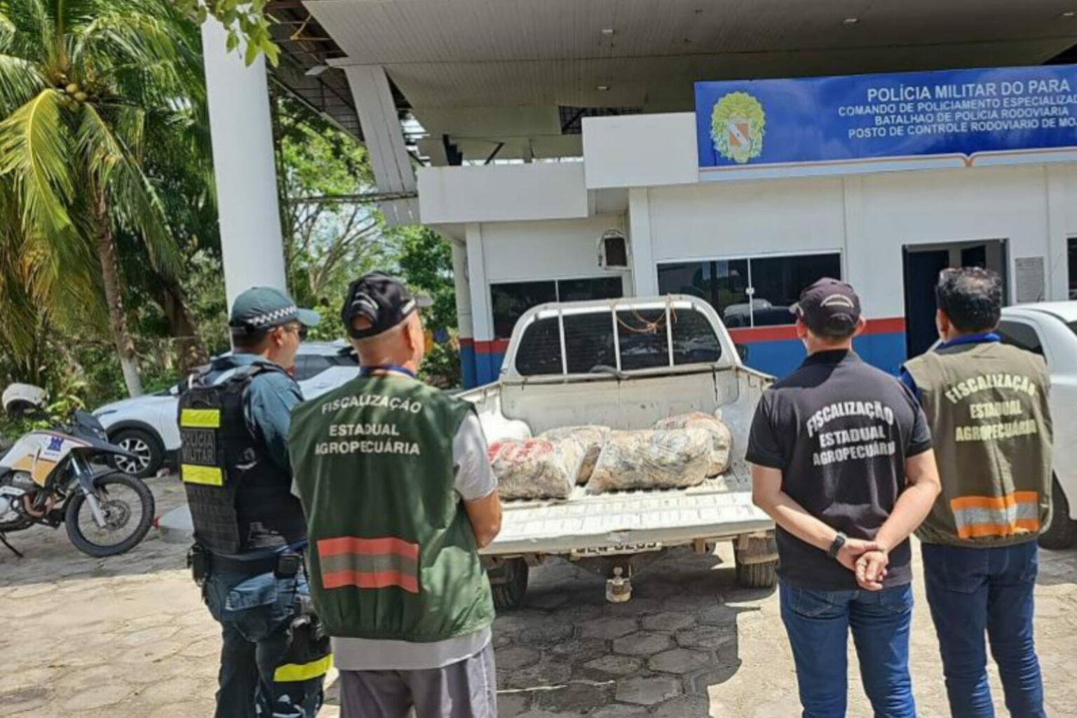 Adepará apreende 300 kg de peixes salgados em Moju