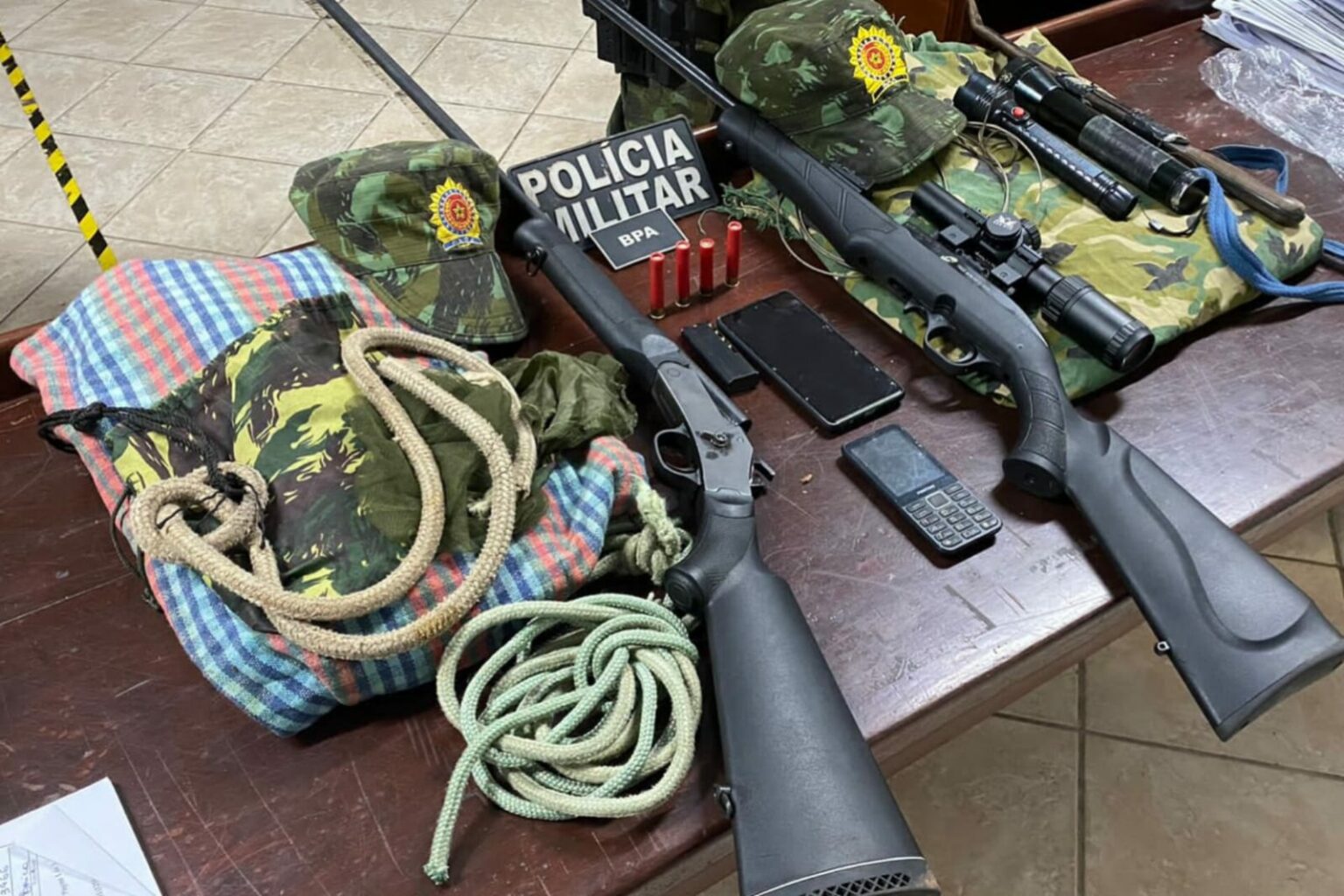 Dupla é presa por caça ilegal no Pará