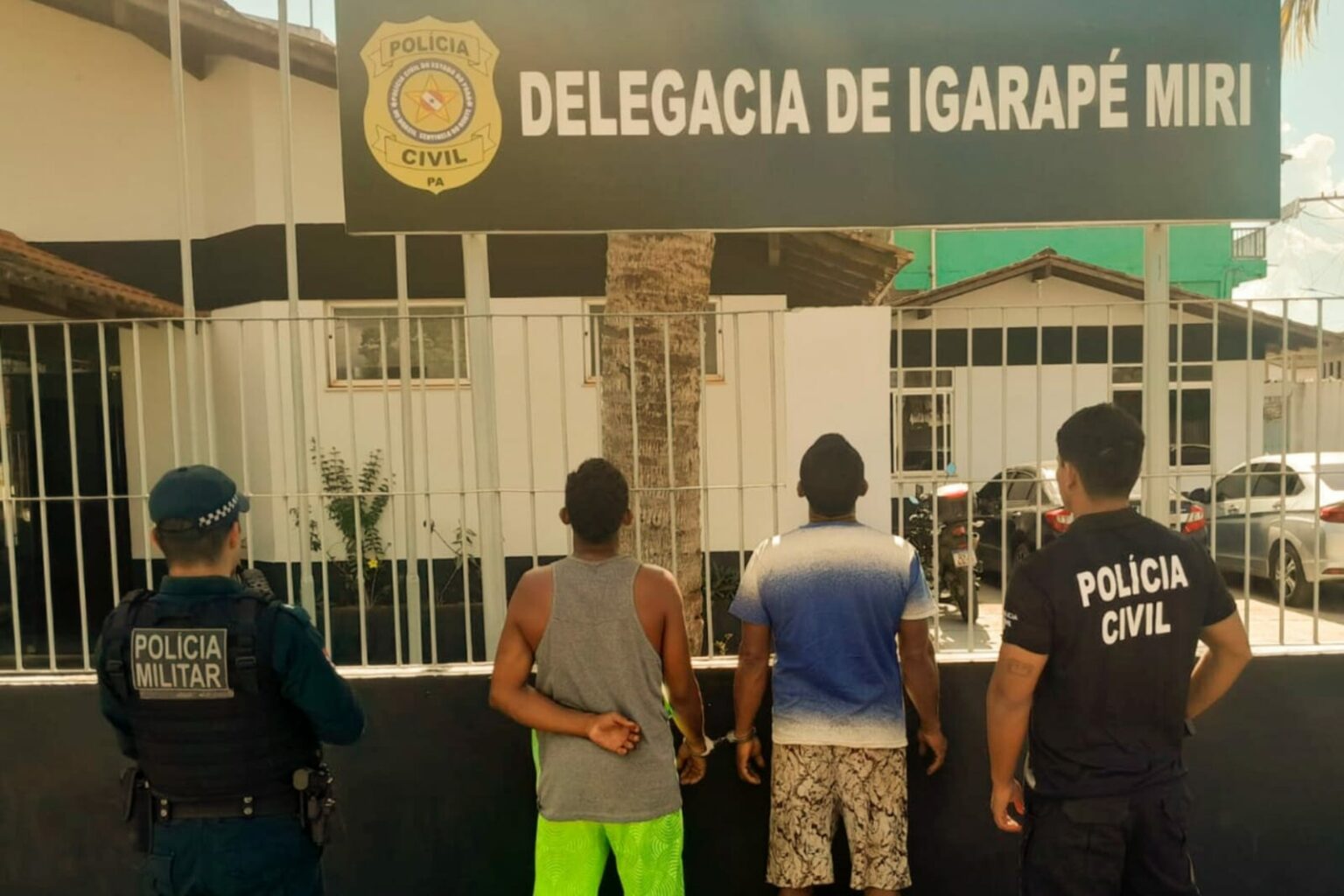Dois homens são presos por posse ilegal de arma de fogo no Pará