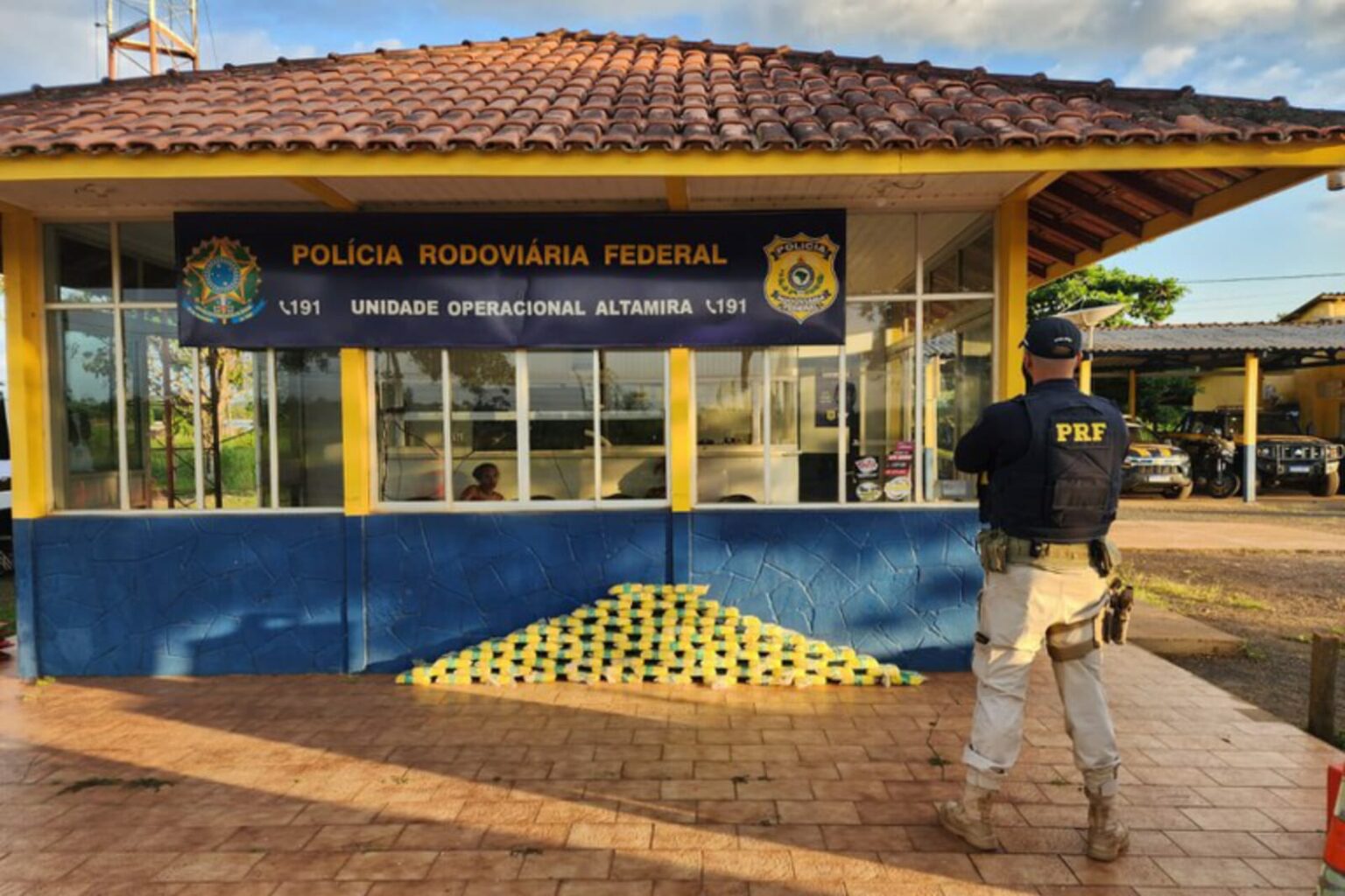 PRF apreende 84 kg de pasta base de cocaína no Pará