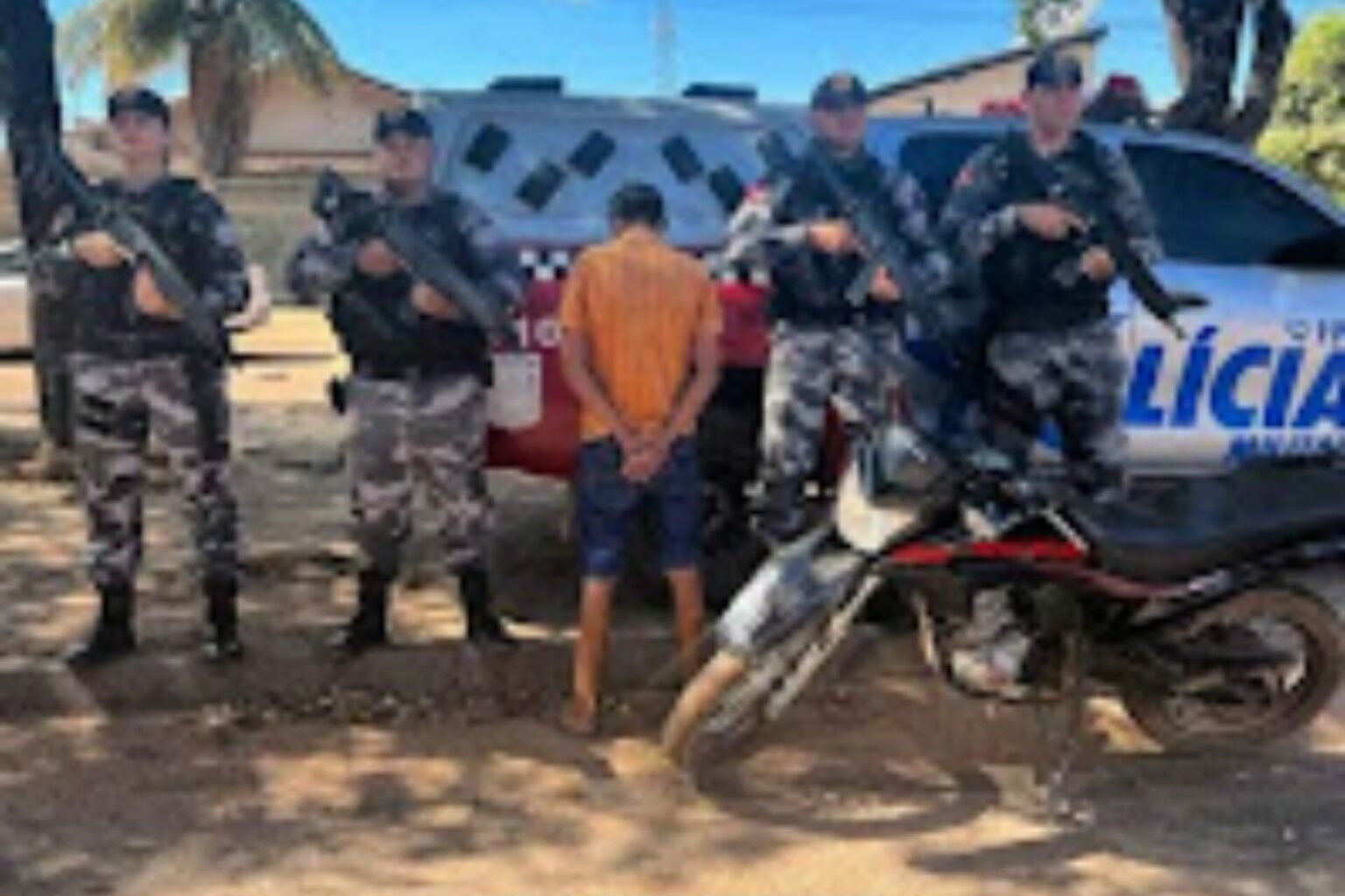 Foragido da Justiça do Tocantins é preso em Redenção