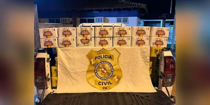 Polícia busca localizar responsáveis pelo furto de carga de cerveja no Pará