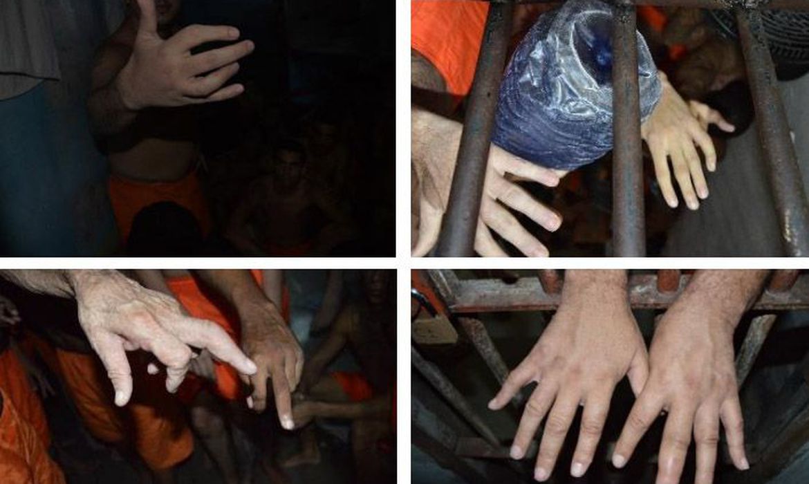 Técnica de tortura de fraturar dedos de presos é usada no Pará