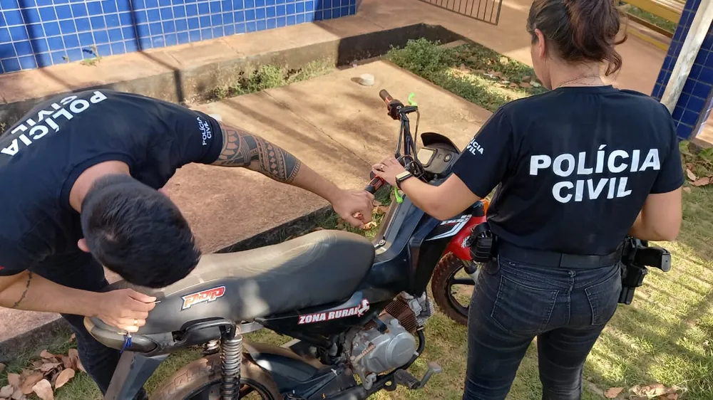 Polícia Civil recupera motocicleta após golpe de estelionato no Pará