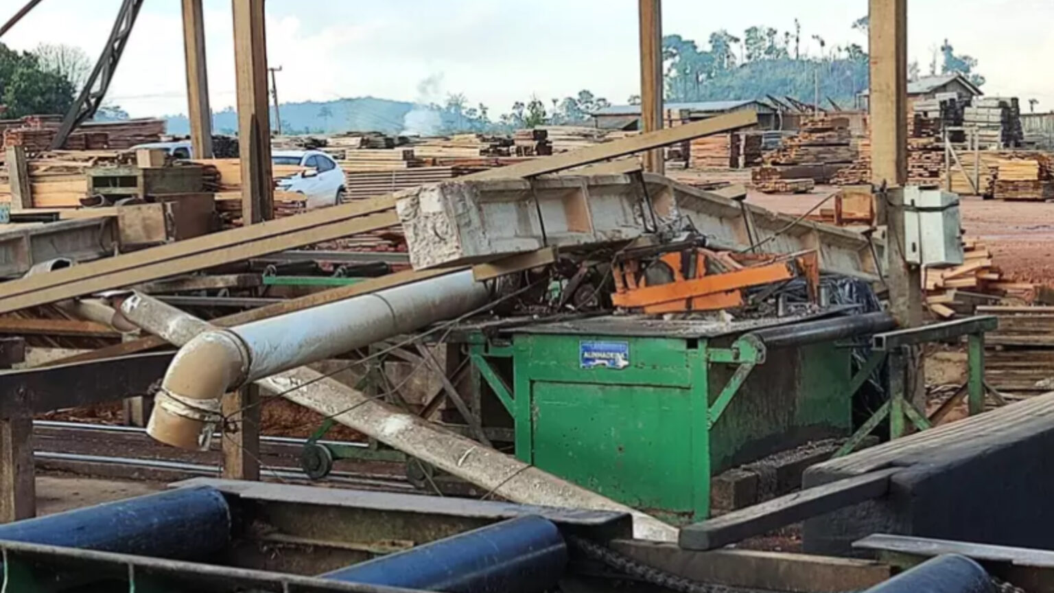 Vendaval atinge Distrito no sudoeste do Pará e deixa um rastro de destruição