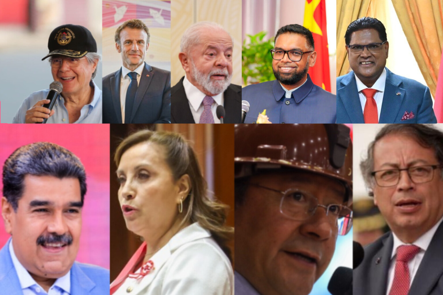 Quem são os presidentes aguardados em Belém para a Cúpula da Amazônia