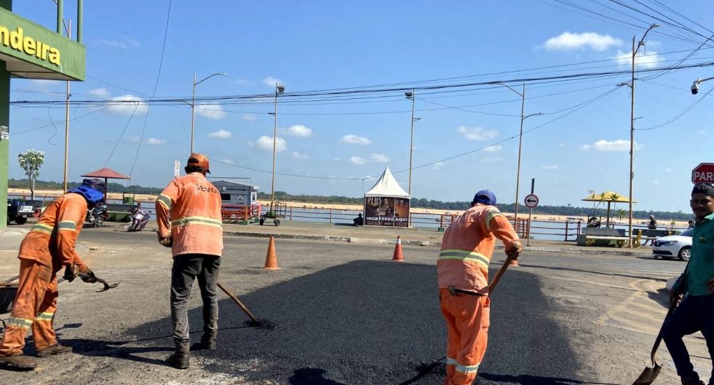 Prefeitura faz Operação Tapa-Buraco na Marabá Pioneira