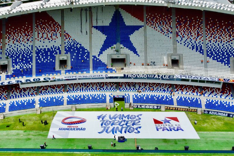 Mangueirão ficará fechado por um mês para jogo da Seleção Brasileira