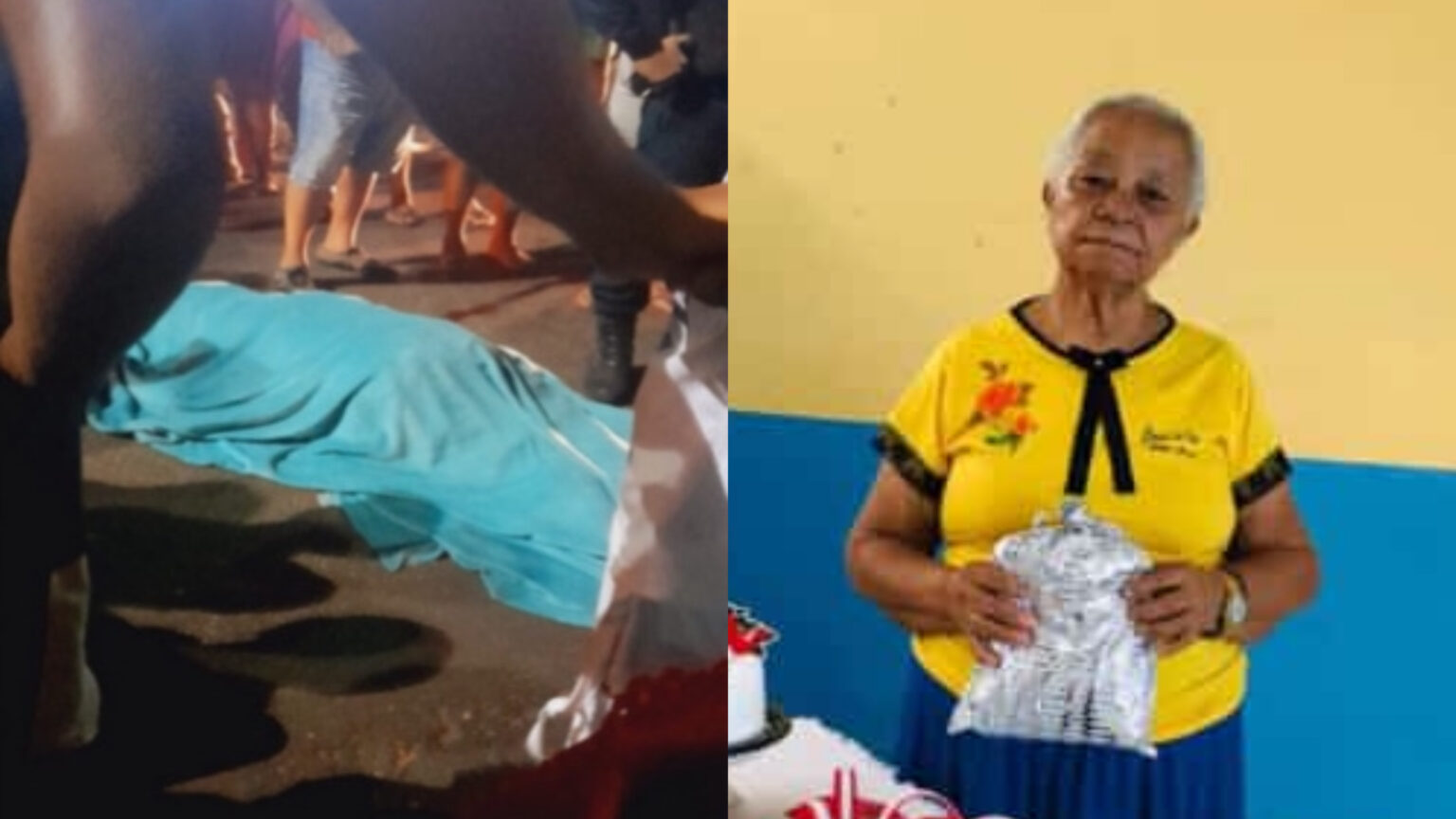 Idosa morre após ser atropelada por motocicleta a caminho da igreja em Marabá
