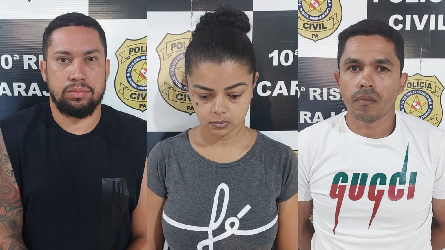 Polícia Civil prende três suspeitos de lavagem de dinheiro em Marabá