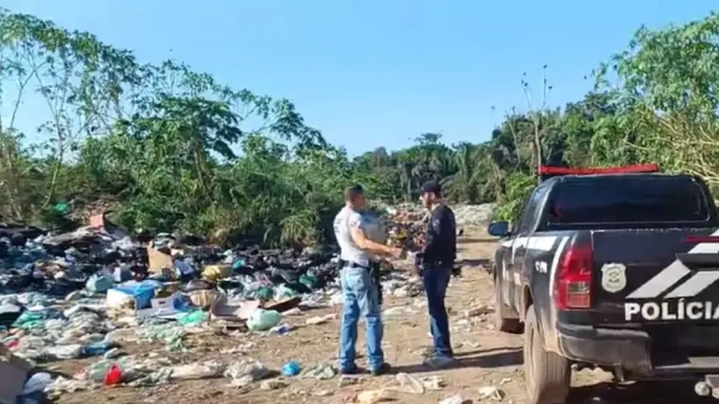 Polícia desvenda mistério da perna humana encontrada em lixão no Pará