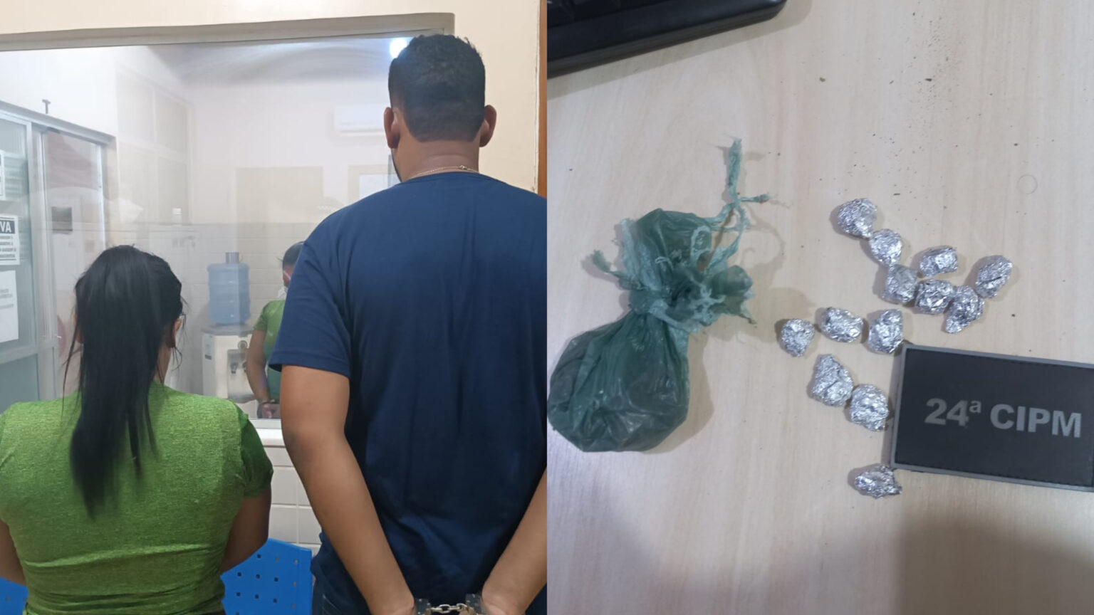 Casal é preso por tráfico de drogas em Itupiranga