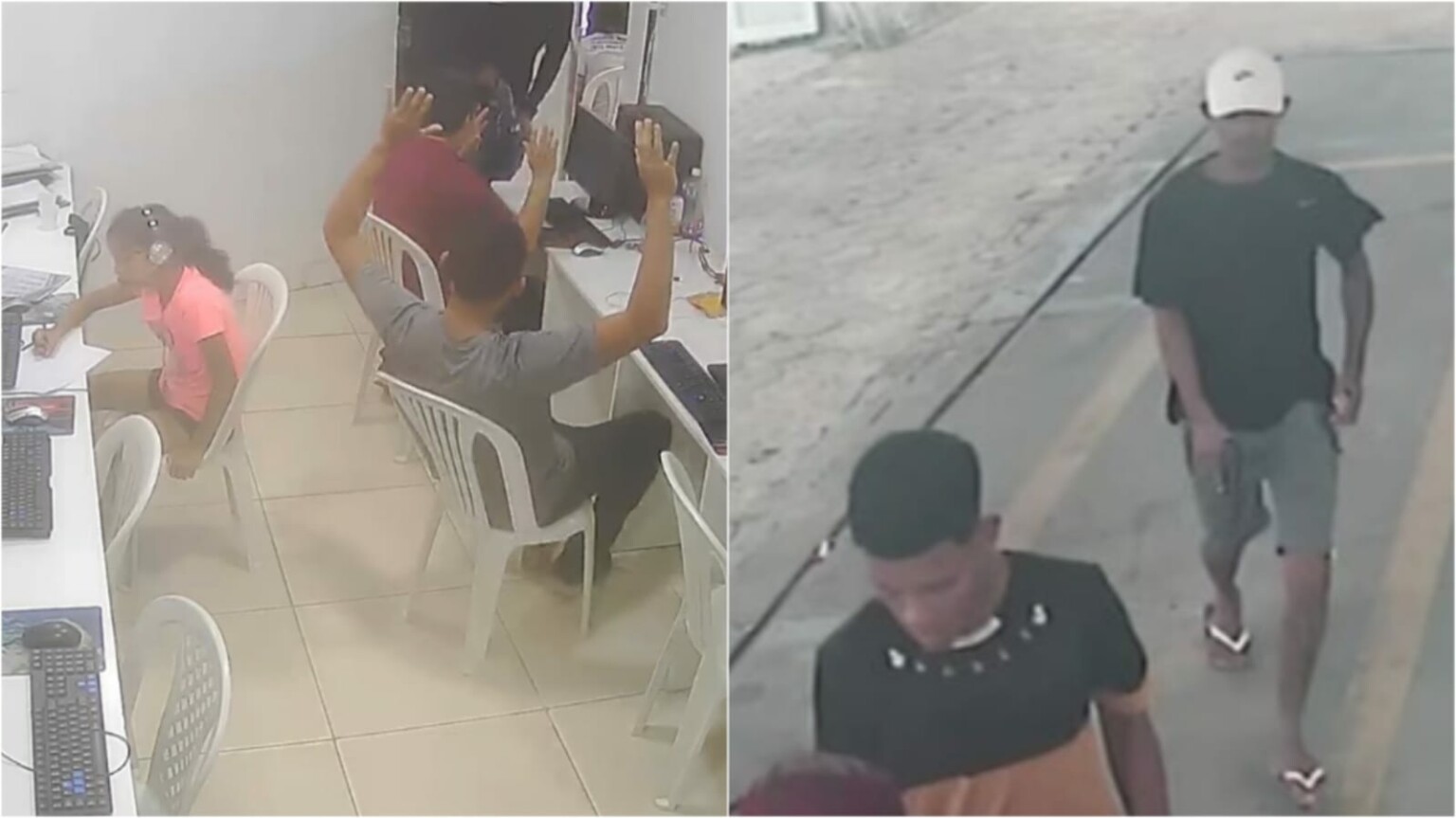 Vídeo: bandidos armados assaltam cursinho pré-vestibular no Pará