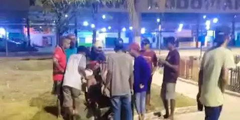 População sai às ruas e espanca suspeito de furto em Xinguara