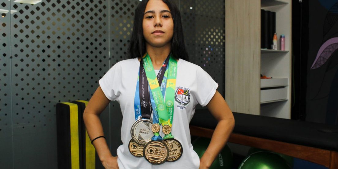 Atleta Giovana Guedes levará o nome de Marabá a campeonatos internacionais de Jiu-jítsu