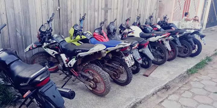 Polícia retira de circulação motocicletas com registro de furto e roubo no Pará