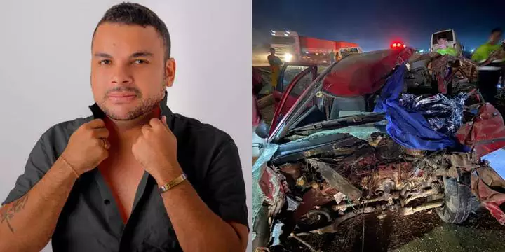 Cantor Marcelo Vittorino morre em colisão de trânsito na BR-163, no Pará