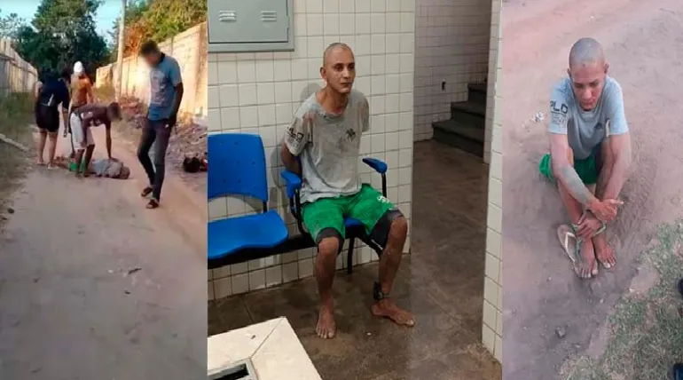 Detento com saída temporária leva ‘taca’ de moradores ao ser flagrado furtando no Pará