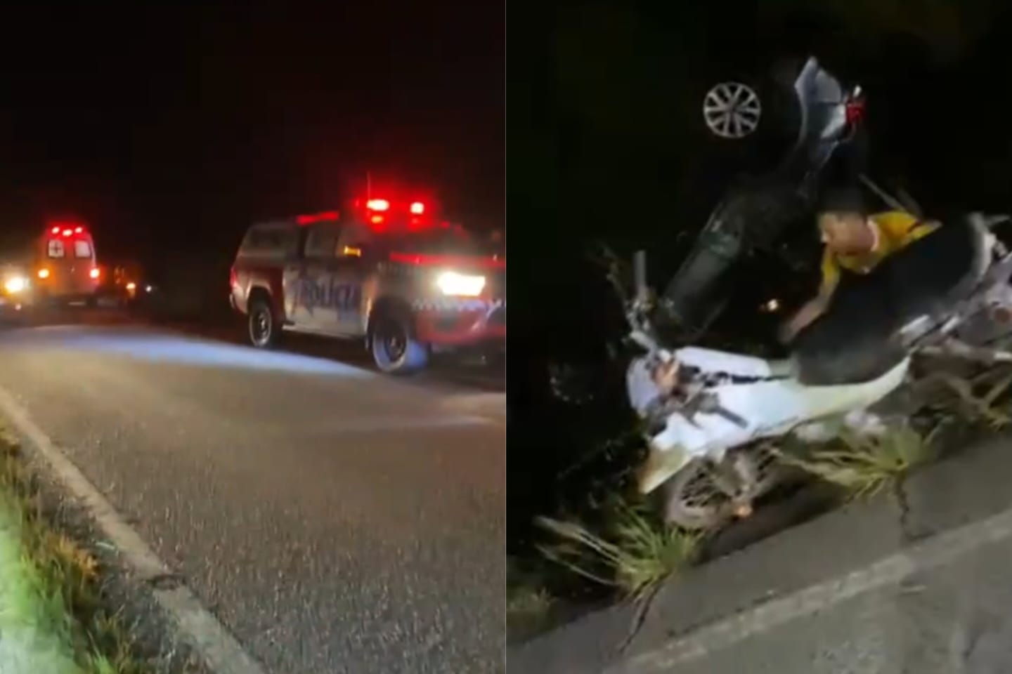 Acidente envolvendo quatro veículos deixa duas pessoas mortas na PA-253