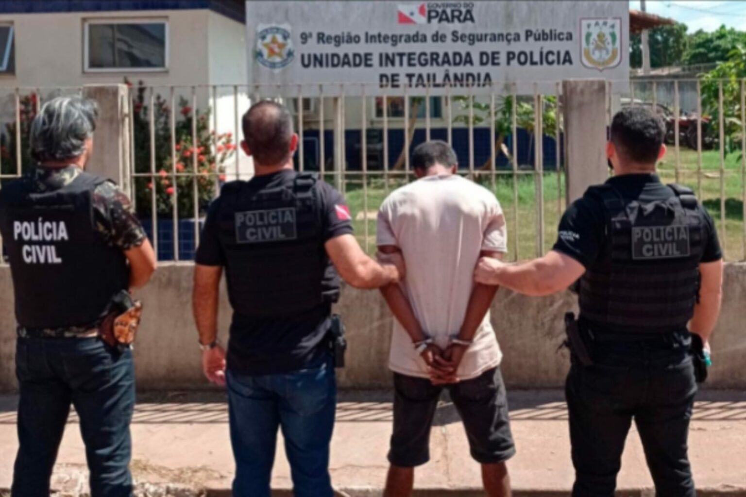 PC cumpre mandado de prisão por estupro de vulnerável em Tailândia